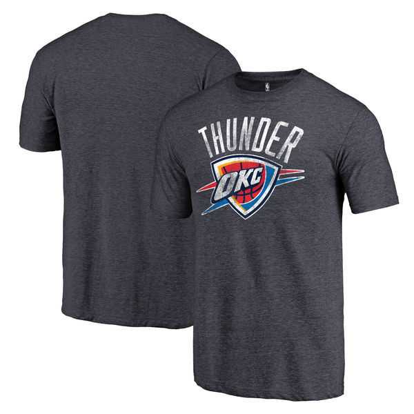 Men's Oklahoma City Thunder Distressed Team Logo D.Gray T-Shirt FengYun,We sell and wholesale Men's Oklahoma City Thunder Distressed Team Logo D.Gray T-Shirt FengYun on line form chian!